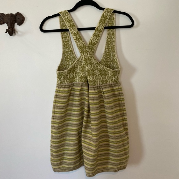 Free People Knitted Green tank top dress - Picture 3 of 4